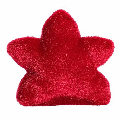 Aurora Mini Red Festive Stuffed Animal 5" Carmine Poinsettia Palm Pals