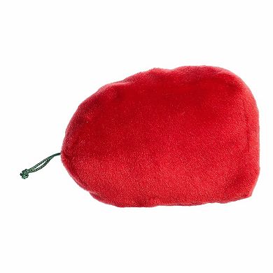 Aurora Mini Red Festive Stuffed Animal 5" Eudora Gift Tag Palm Pals