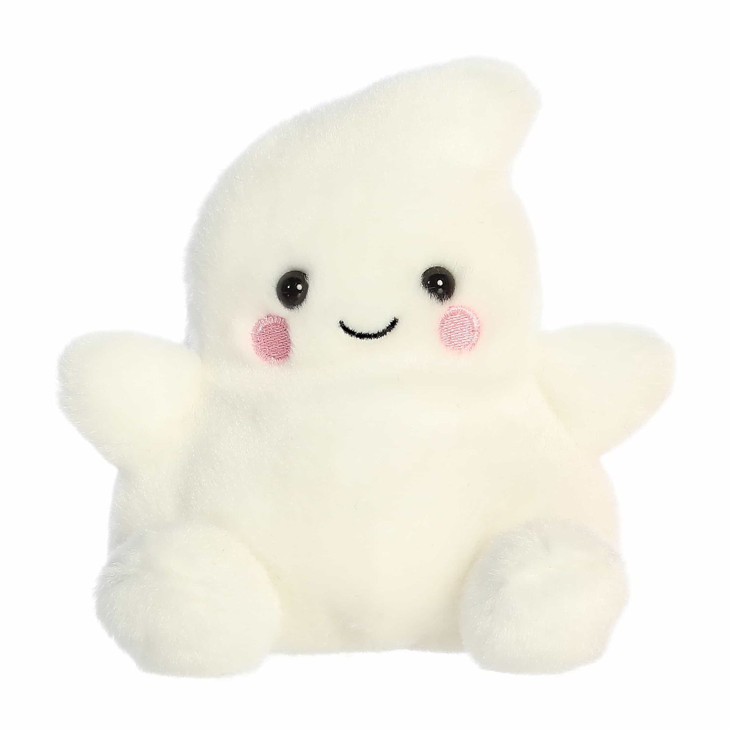 Детская мягкая игрушка Aurora Mini White Spooky Stuffed Animal 5" Tricks Ghost Palm Pals — фото 1