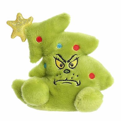 Aurora Mini Green Festive Stuffed Animal Palm Pals 5" Grinch Tree Dr. Seuss