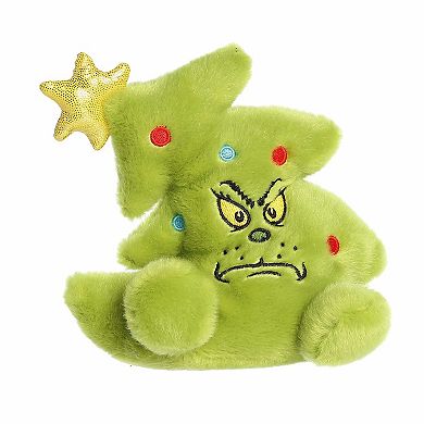 Aurora Mini Green Festive Stuffed Animal Palm Pals 5" Grinch Tree Dr. Seuss
