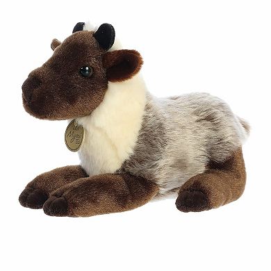 Aurora Small Brown Adorable Stuffed Animal 10" Reindeer Calf Miyoni Tots