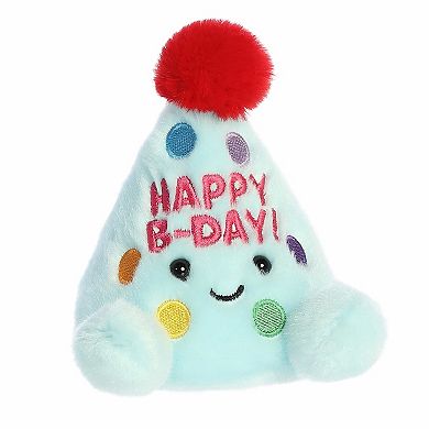 Aurora Mini Blue Adorable Stuffed Animal 5" Viva Party Hat Palm Pals