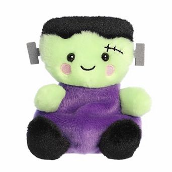 Aurora Mini Green Spooky Stuffed Animal 5" Bolts Frankenstein Palm Pals