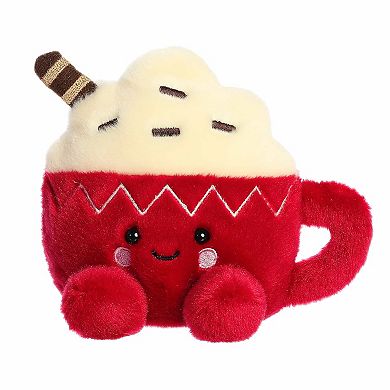 Aurora Mini Red Festive Stuffed Animal 5" Cassia Hot Cocoa Palm Pals