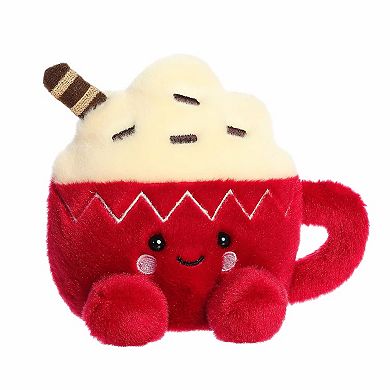 Aurora Mini Red Festive Stuffed Animal 5" Cassia Hot Cocoa Palm Pals