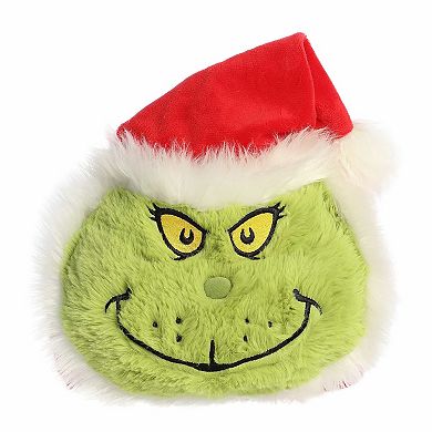 Aurora Small Green Festive Stuffed Animal Spudsters 10" Santa Grinch Dr. Seuss