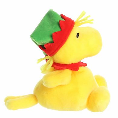 Aurora Mini Yellow Festive Stuffed Animal Palm Pals 5" Elf Woodstock Peanuts