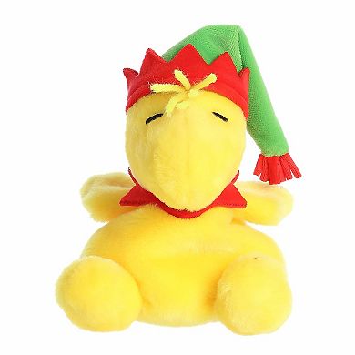 Aurora Mini Yellow Festive Stuffed Animal Palm Pals 5" Elf Woodstock Peanuts