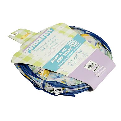 Meow Cat Tunnel with Catnip Teaser Toy