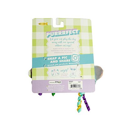 Meow Catnip Plush 2-pk. Interactive Cat Toys