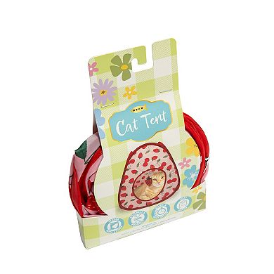 Meow Cat Tent with Three Openings & Easy Pop-Up Design