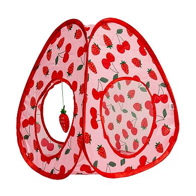 Meow Cat Tent with Three Openings & Easy Pop-Up Design