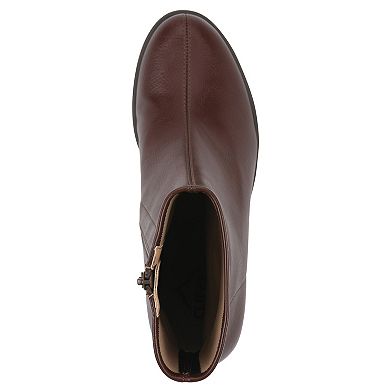 Cliffs by White Mountain Huda Women's Block Heel Ankle Boots