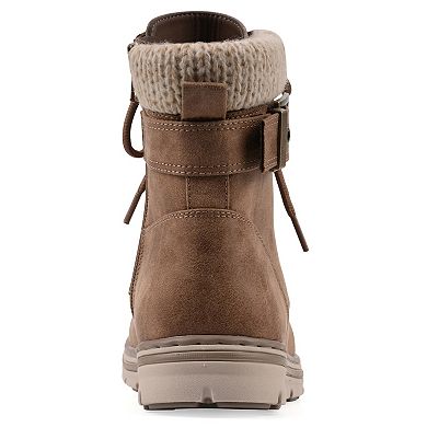 Cliffs By White Mountain Kimmie Women's Lace-Up City Hiker Boots