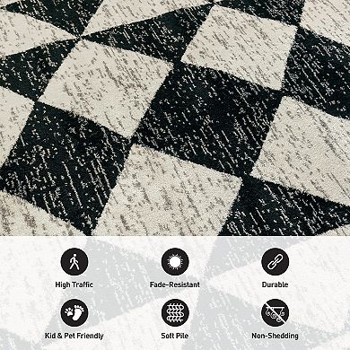 World Rug Gallery Geometric Bohemian Rug