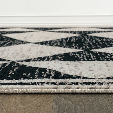 World Rug Gallery Geometric Bohemian Rug