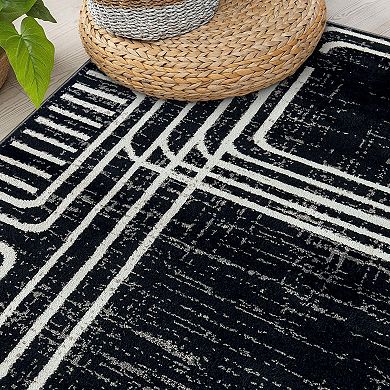 World Rug Gallery Bohemian Lines Rug