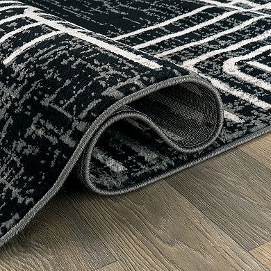 World Rug Gallery Bohemian Lines Rug