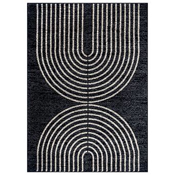 World Rug Gallery Contemporary Arch Design Rug