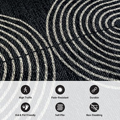 World Rug Gallery Contemporary Arch Design Rug