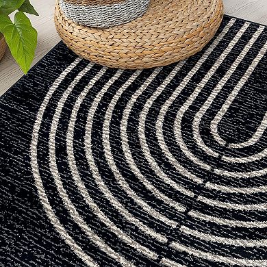 World Rug Gallery Contemporary Arch Design Rug