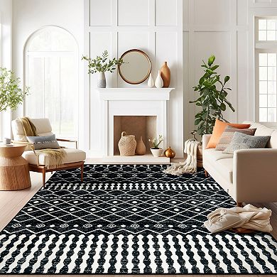 World Rug Gallery Bohemian Trellis Rug