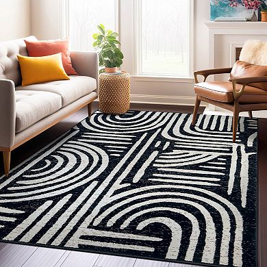 World Rug Gallery Contemporary Lines Rug