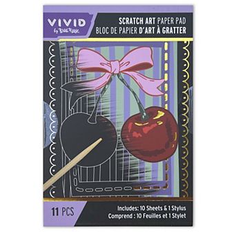 Brea Reese Vivid by Brea Reese® 11 pc Mini Scratch Perfect Match Art Paper Pad