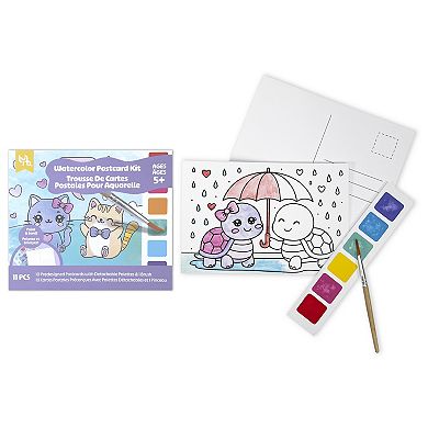 Little Yellow Bicycle® 11-pc. Valentine Watercolor Postcard Kit