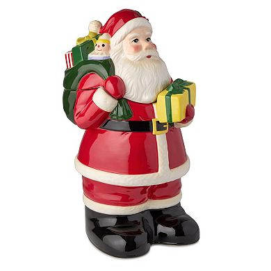 Certified International Santa's Retro Christmas Cookie Jar