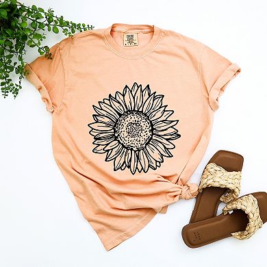 Simply Sage Market Sunflower Garment Dyed Tee