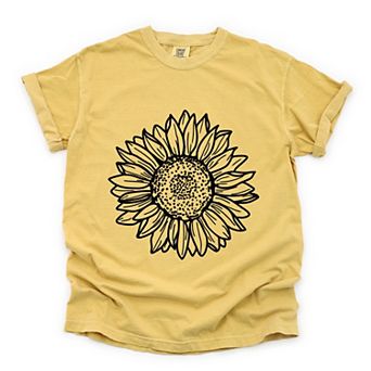 Simply Sage Market Sunflower Garment Dyed Tee