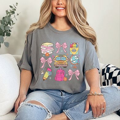 Simply Sage Market Coquette School Chart Garment Dyed Tee