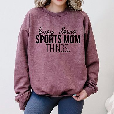 Simply Sage Market Busy Doing Sports Mom Things Sweatshirt