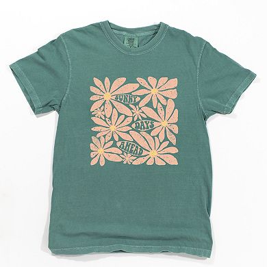 Simply Sage Market Sunny Days Ahead Daisies Garment Dyed Tee