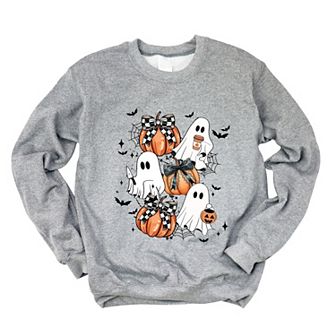 Simply Sage Market Coquette Ghost Collage Sweatshirt