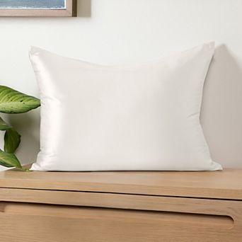 Home Collection 100% Mulberry Silk Zippered Pillowcase