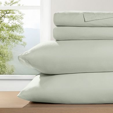 Home Collection Ultra Soft Solid Cotton Sheet Set