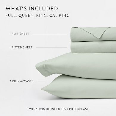 Home Collection Ultra Soft Solid Cotton Sheet Set