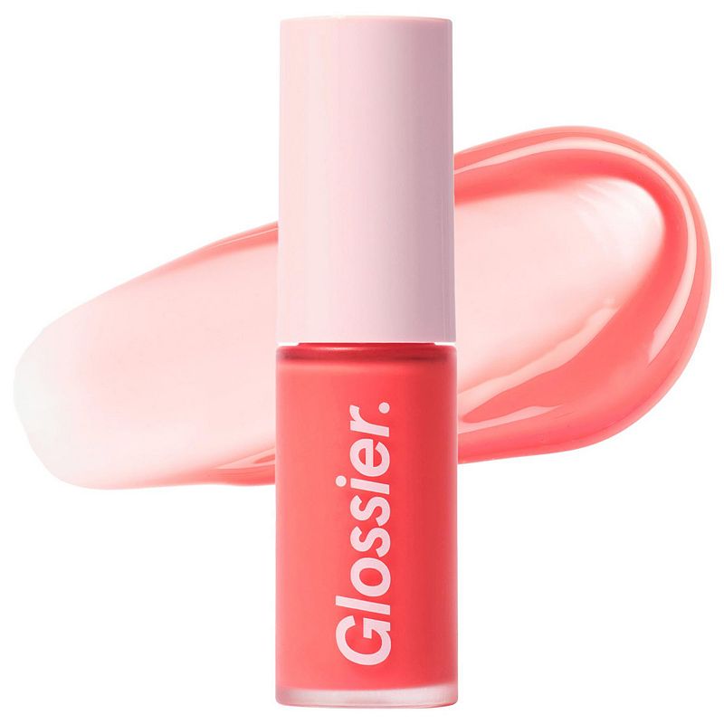 Glossier Lip Glaze Hydrating Cooling Sheer Lip Oil, Size: .27 Oz, Tangy