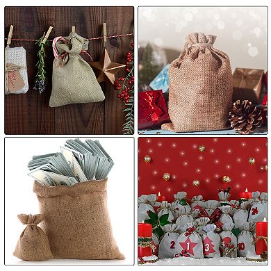 4"x3" Money Sacks Bag, 6pcs Deposit Change Transit Bags, White