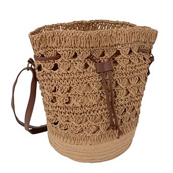 Women's Bohemian - Style Crochet Shoulder Bag