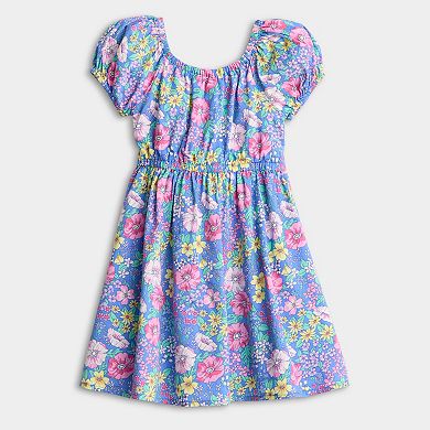 Girls 4-12 Jumping Beans® Floral A-Line Midi Dress