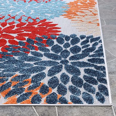 SUPERIOR Feather Modern Bohemian Indoor/Outdoor Rug