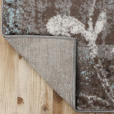 SUPERIOR Pastiche Floral Indoor Rug