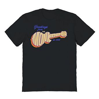 Men's The Monkees Guitar Logo Graphic Tee