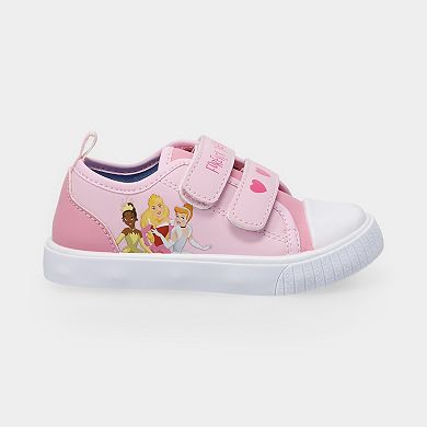 Toddler Girls Disney Princess Lighted Court Sneakers