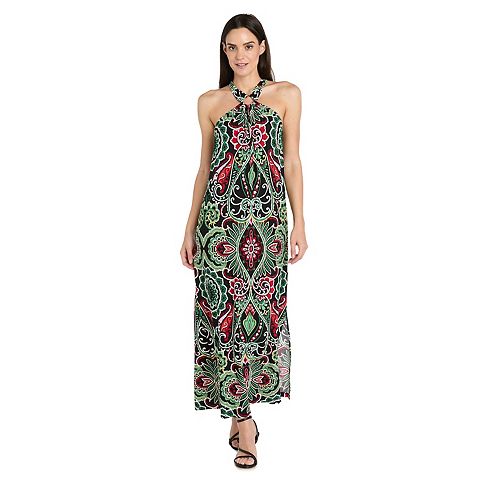 Женские платья R&M Petite R&M Richards Tie Back Statement Panel Maxi Dress