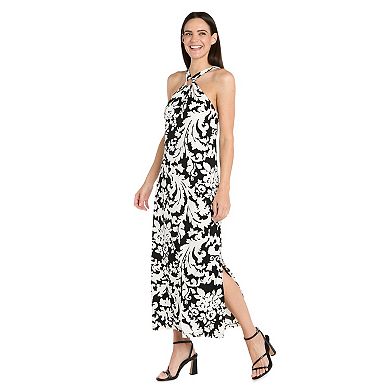 Petite R&M Richards Printed Maxi Dress